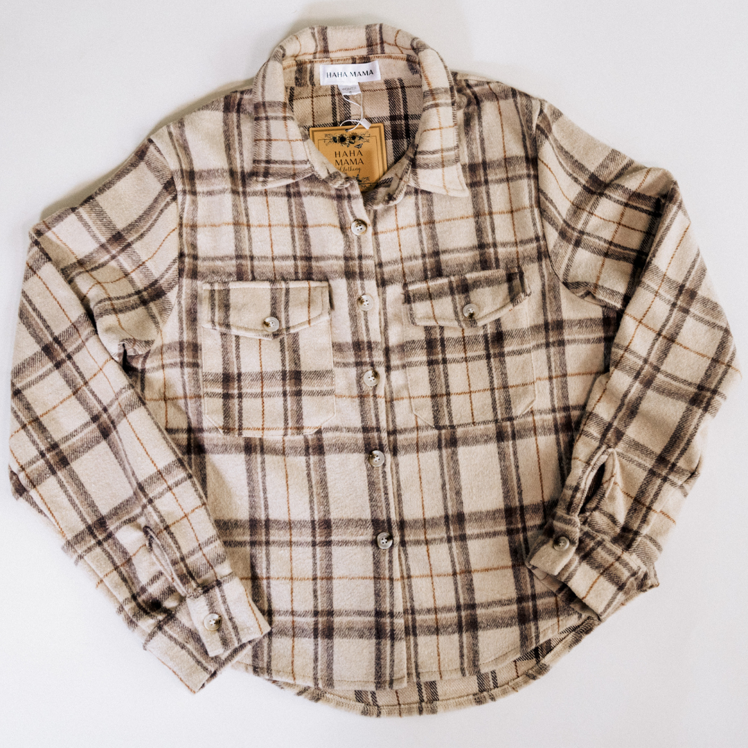 Beige Flannel - Women's