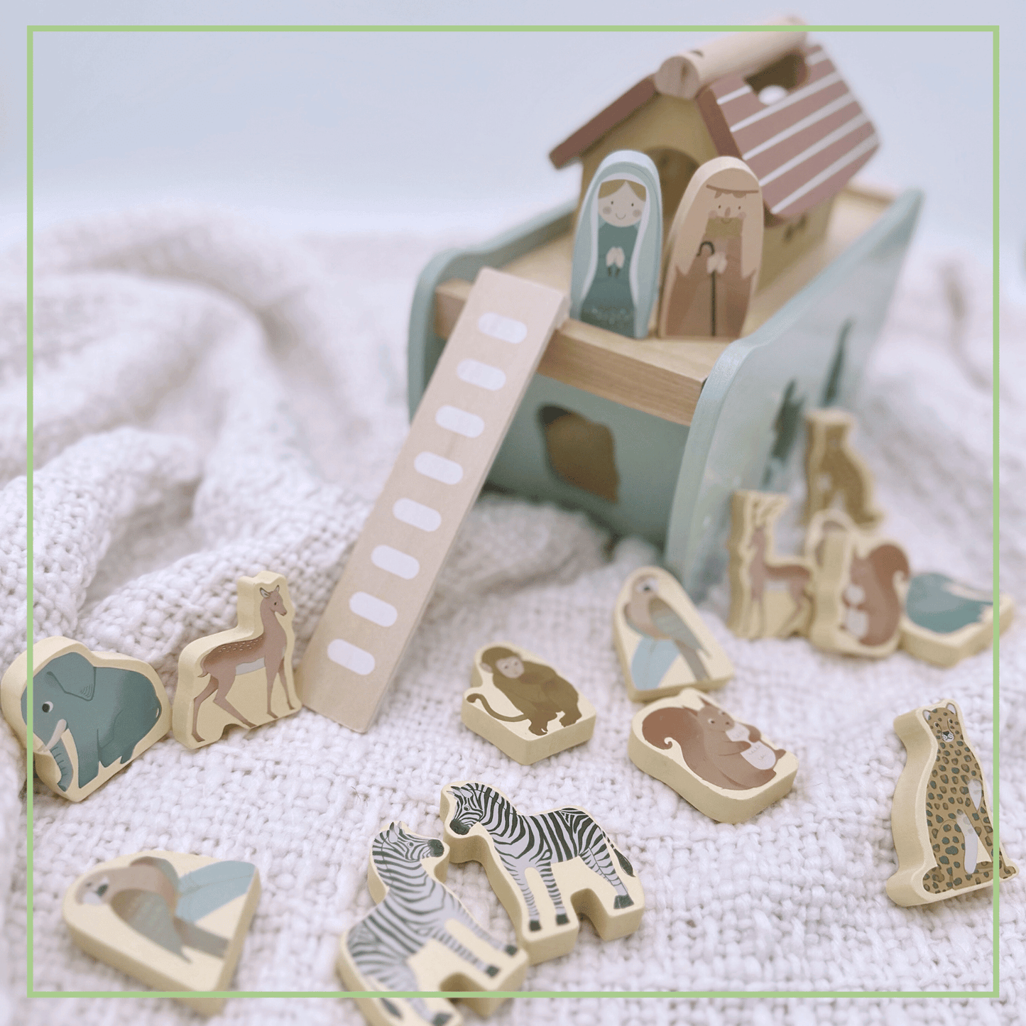 Noah's Ark Wooden Shape Sorter