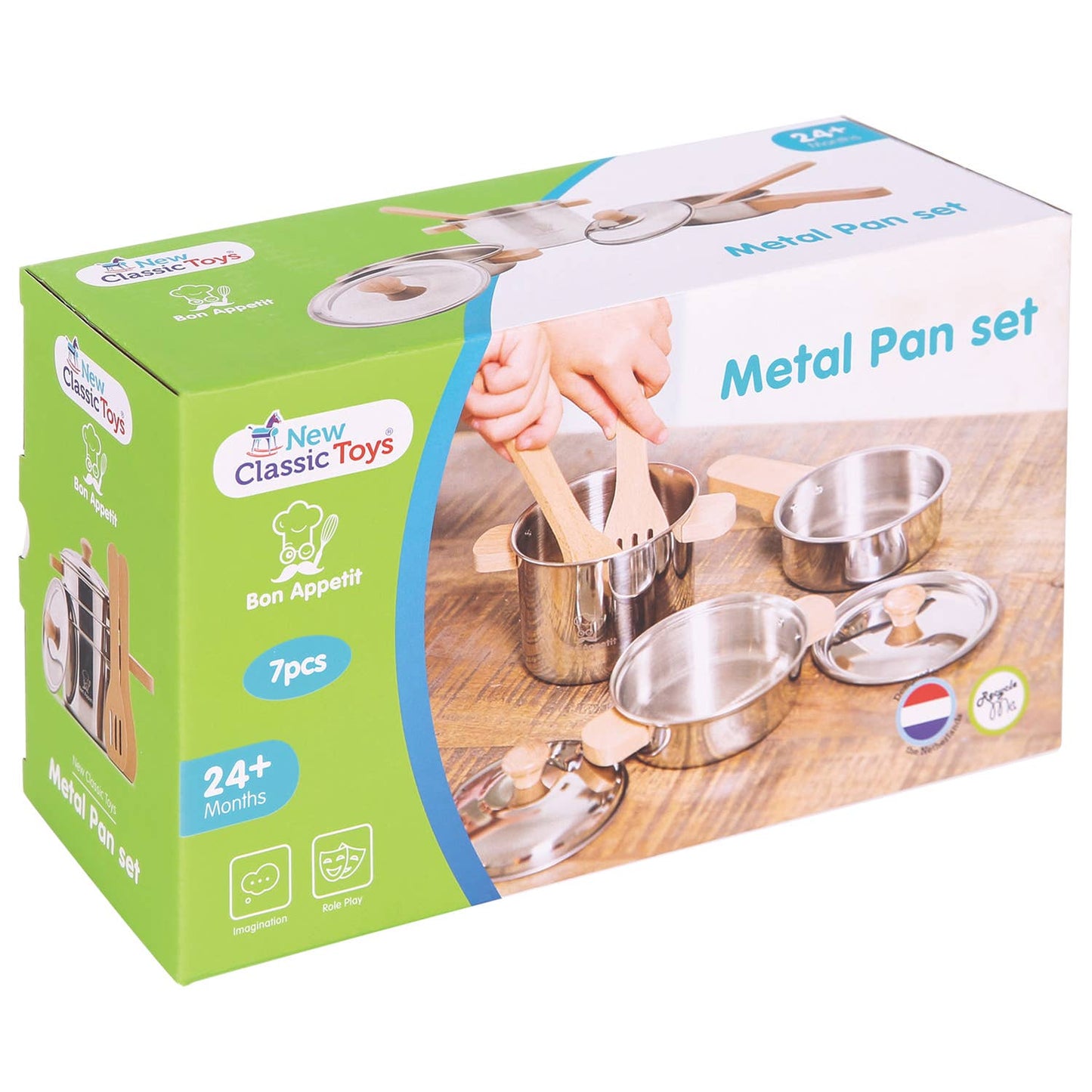 Metal pan set