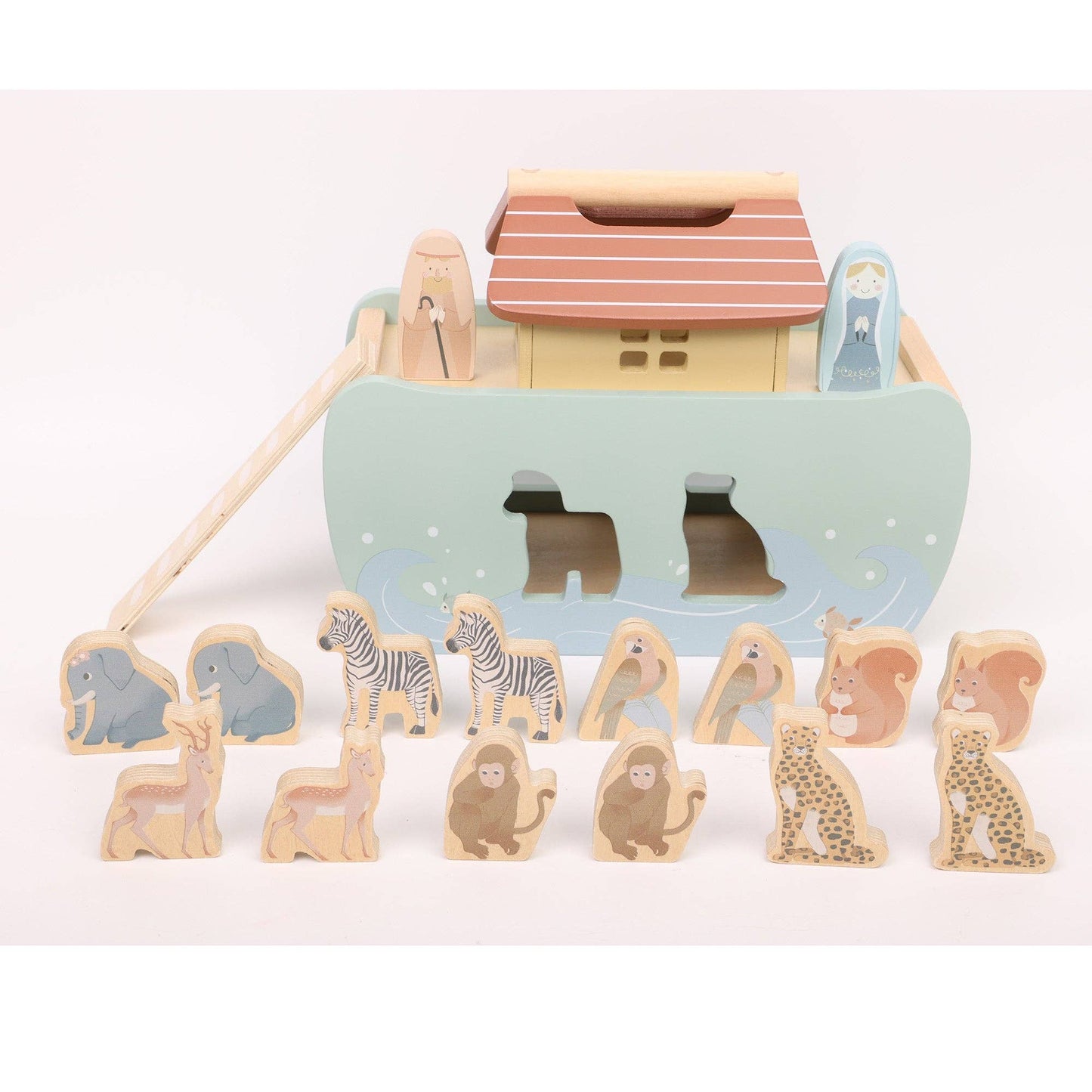 Noah's Ark Wooden Shape Sorter