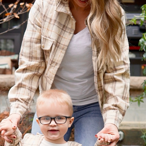 Beige Flannel - Women's